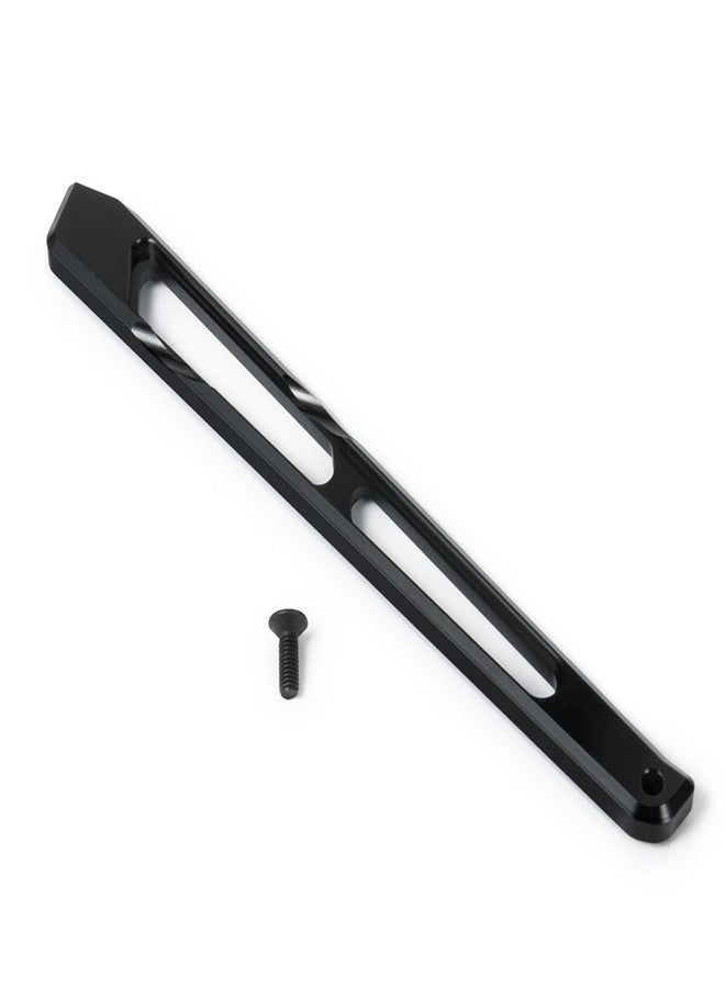 MORFUM RC Rear Center Aluminum Chassis Brace Support Mount Upgrade Parts Metal Rear Chassis Brace Support Mount Compatible with Arrma 1/8 Kraton 6S Senton Typhon RC Car - Image 4